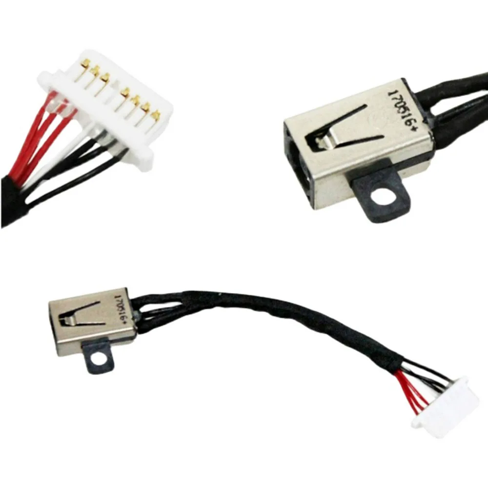 1PC New Laptop DC Power Jack Cable For DELL Inspiron 15 5000 15 5578 15 5579 Charging Connector Port Socket Wire Cord