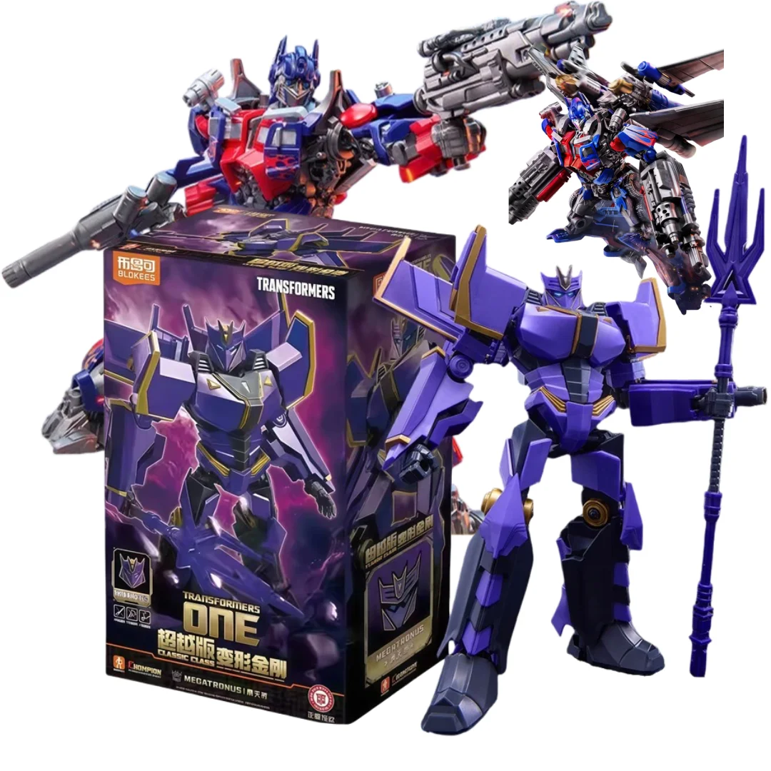 

BLOKEES оригинальная трансформация Megatronus Prime Sky Fire Wing Optimus Prime The Fallen ONE G1 Decepticons, экшн-фигурки, игрушки