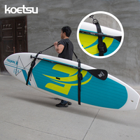 KOETSU Adjustable SUP Paddle Board Shoulder Strap - Comfortable Surfboard Carrying Belt - Ideal Transport Accessory