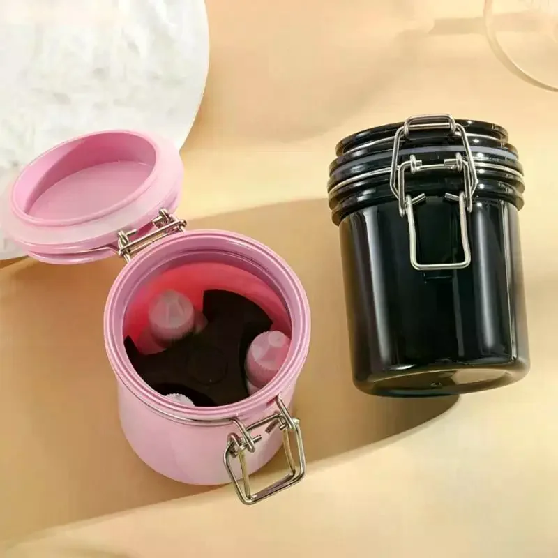 Leak Proof False Eyelash Glue Storage Container 200ml Sealed Jar for Beauty Salon Lash Extension Supply Supply Accessory