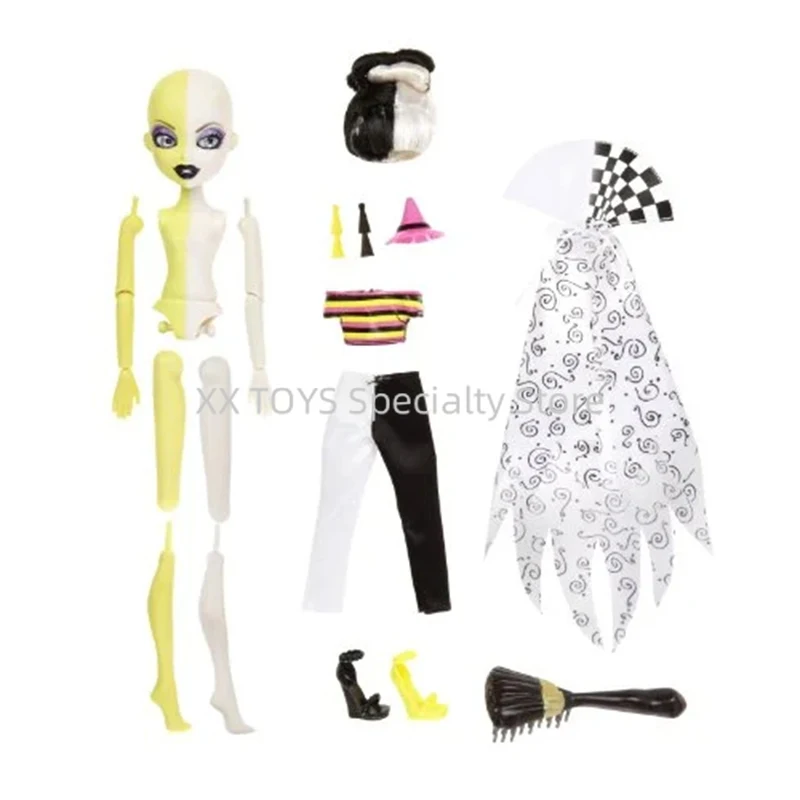 Bratzillaz House of Witchez Back To Magic Doll Illiana Honesty Glam Gets Wicked Switch-A-Witch Doll DIY Design Doll Girl Gifts