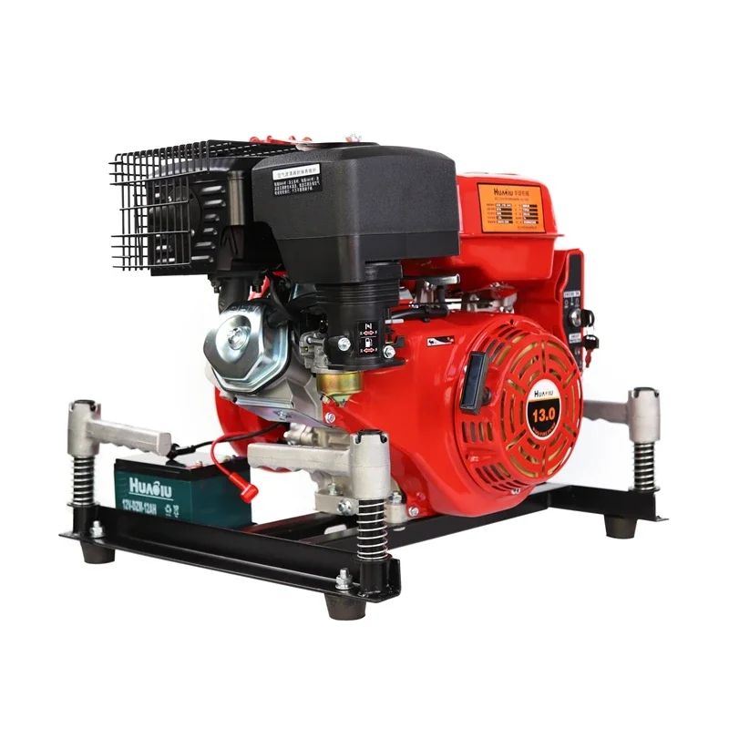 

Fire fighting truck equipment 13 Lifan gasoline engine portable fire fighting sea water pump