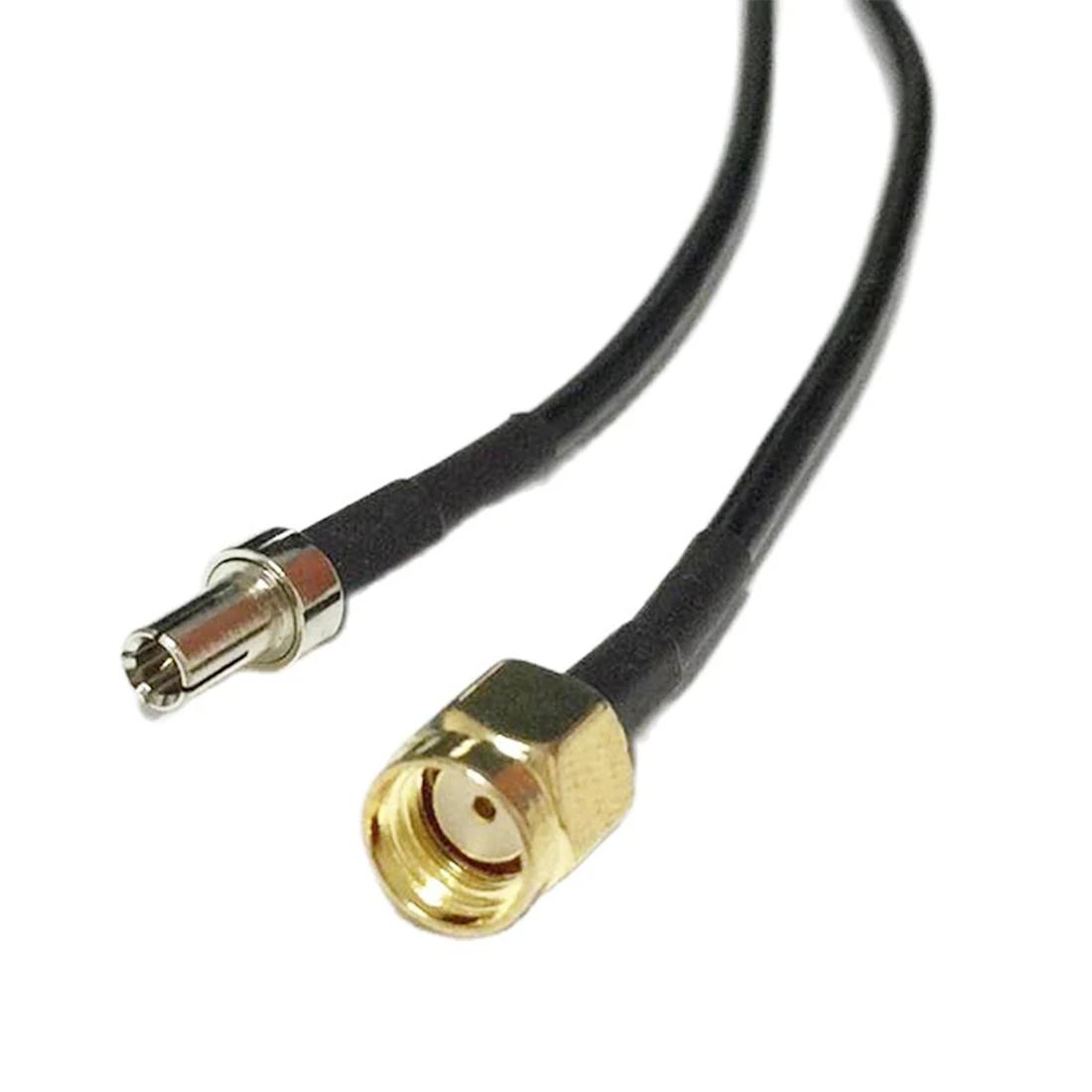 3G  Modem Cable TS9 Male Straight to RP SMA Plug Pigtail Adapter RG174 Black 10/15/20/30/50/100cm