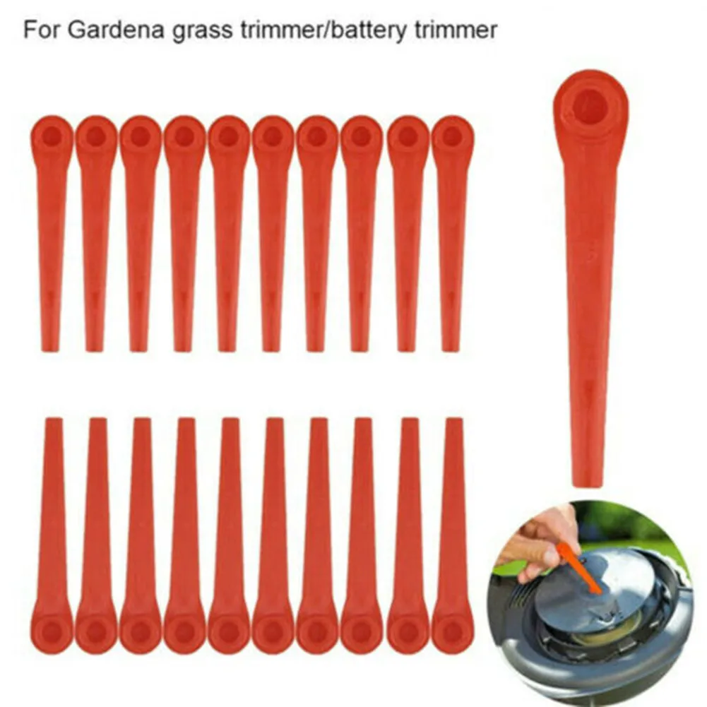 L70 Garden Grass Mower Trimmer Blades Plastic Replacement For Gardena Grass Trimmer EasyCut Li-18/23R