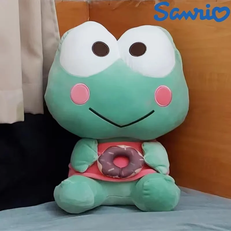 Neue Sanrio 35 ~ 60 cm Kero Kero Keroppi Plüsch Spielzeug Niedlichen Cartoon Plüsch Schlaf Kissen Zimmer Dekoration kinder puppe Geburtstag Geschenk