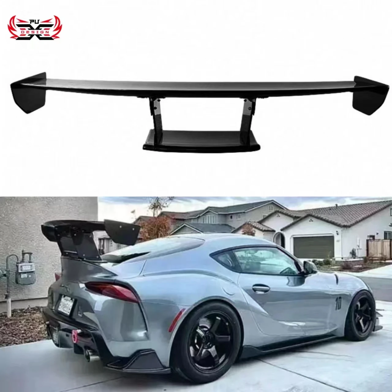 

Varis Style Carbon Fiber Rear Trunk Wing Rear Spoiler High Quality Boot Spoiler Lip Wings For Toyota Gr Supra A90 A91 Mkv