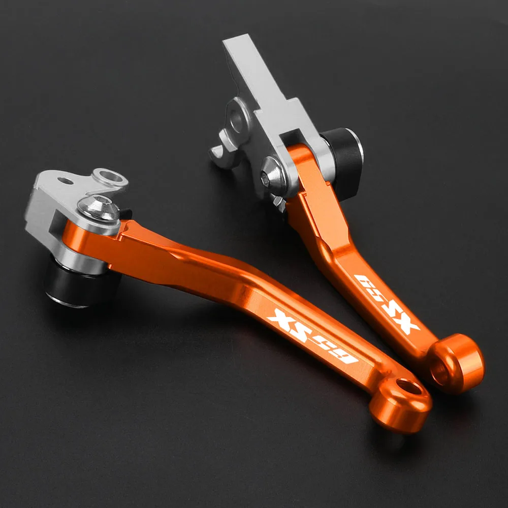 For 65SX 65 XC 2014 2015 2016 2017 2018 65 SX 65XC Motorcycle Accessories CNC Dirt Pit Bike Motocross Pivot Brake Clutch Levers