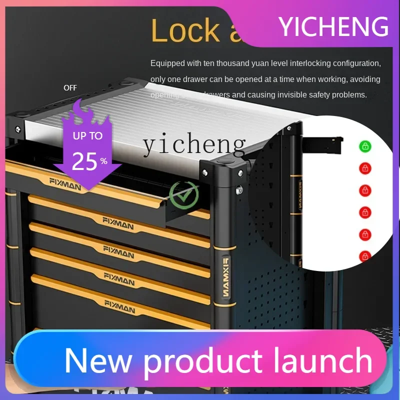 ii2-28 Auto Repair Tools Trolley Drawer-Type Removle Maintenance Workshop Bench Tool Cinet