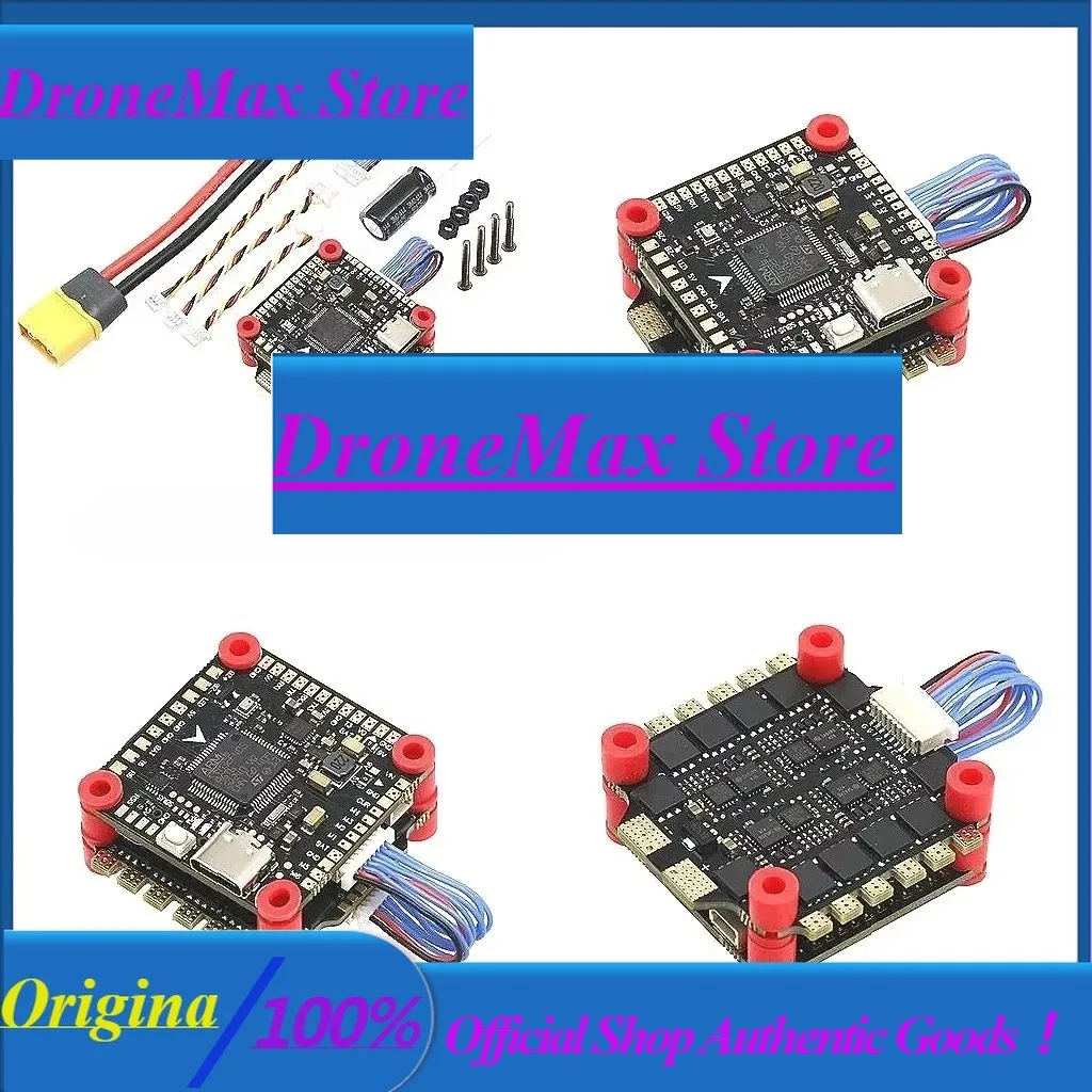 DroMaF4V3S Flight Controller With 60A 4-in-1 ESC, OSD & Barometer For 7-10 Inch FPV Racing Drones