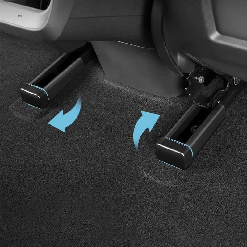Sitzschienenabdeckungsschutz für Tesla Model 3 Y YL Juniper 2025 2026 Zubehör Mittelkonsolen-Organizer Ablage Armlehnen-Aufbewahrungsbox – Detail 5