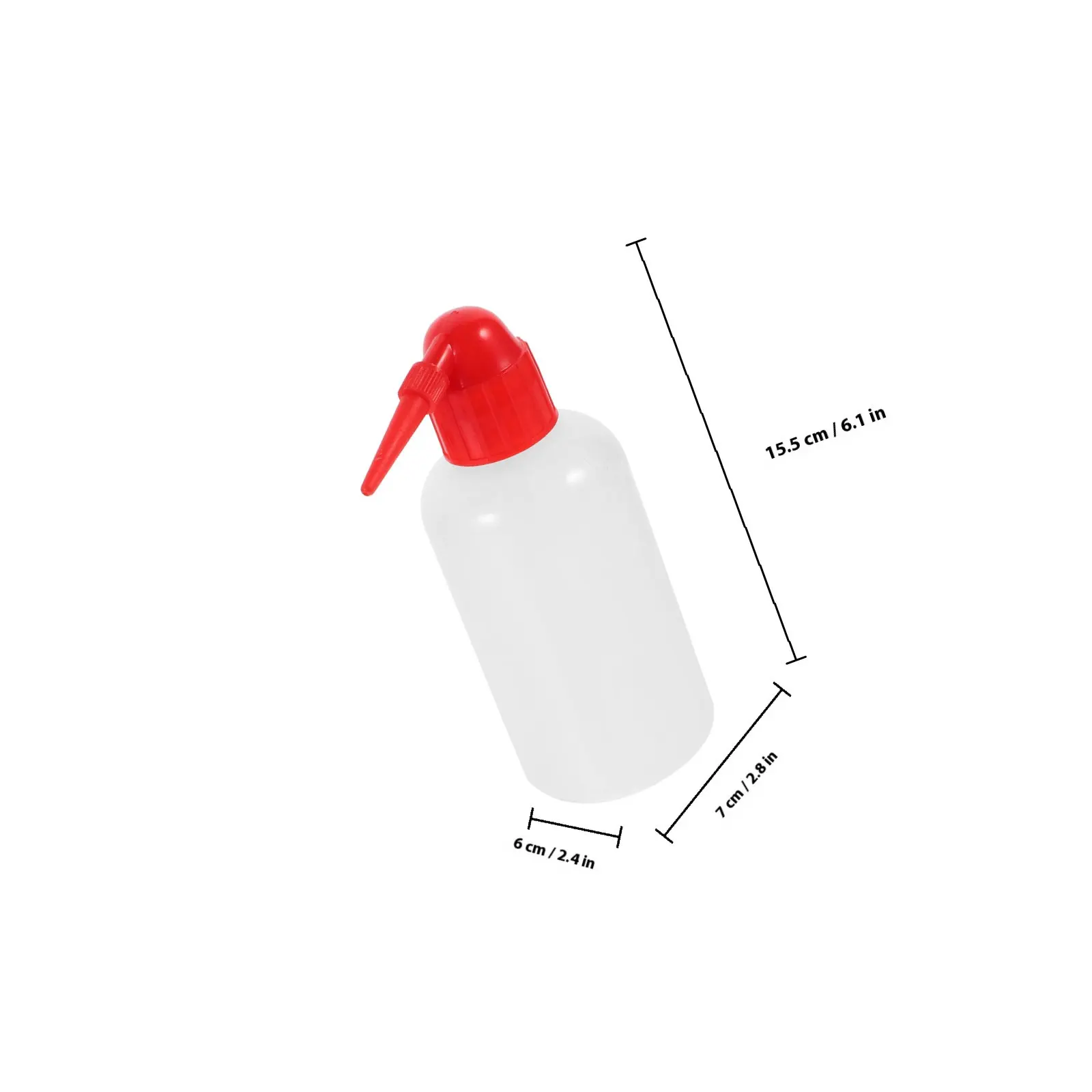 2 Pcs Squeeze Wash Bottle Small Scale Washing Plastic Narrow Mouth Sample Bottles