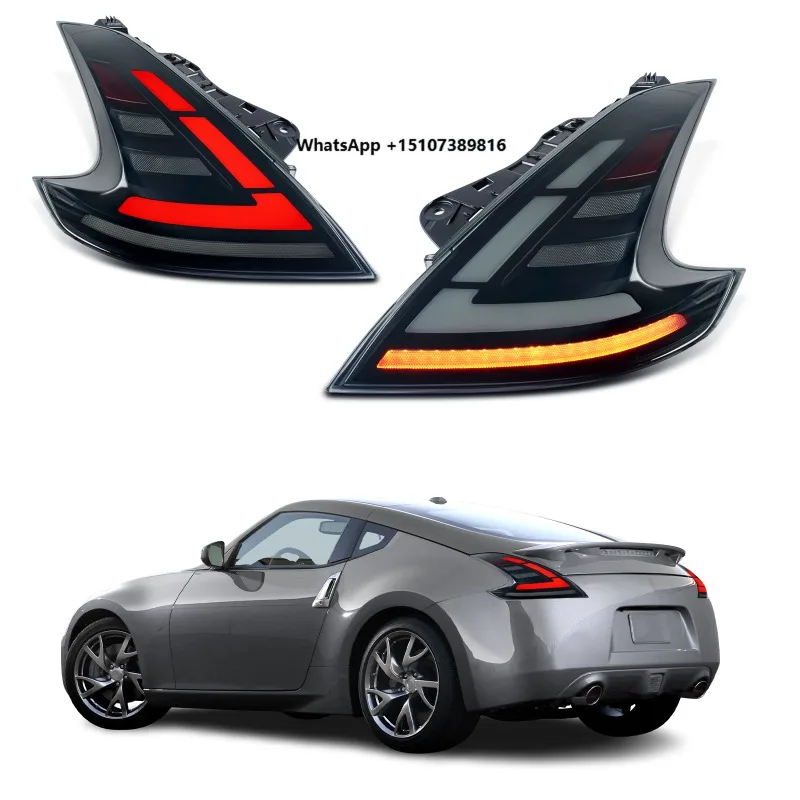 

Задние светодиодные фонари Archaic для Z 370Z Z34 2008-2021 Fairlady Z Coupe Roadster 370Z NISMO, комплект задних фонарей в сборе