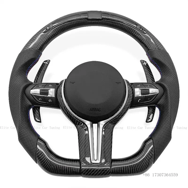

M Sport LED Steering Wheel for BMW F01 F06 F10 F11 F12 F15 F16 F20 F21 F22 F25 F26 F30 F31 F32 F33 F34 F36 M3 F80 M4 F82 M5 F90