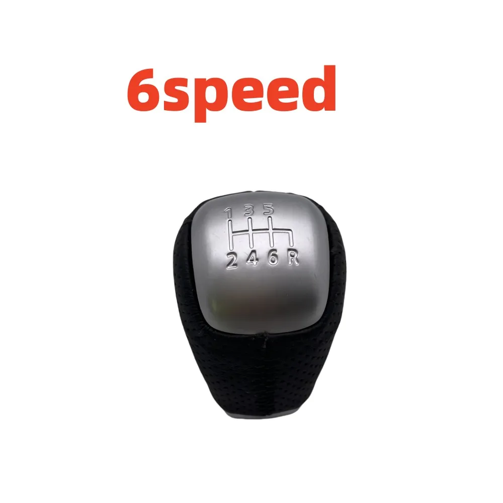 

6 Speed Gear Knob Black High Quality Car Accessories Manual Sport Leather For Range Rover Evoque 2011-2018 LR024721 LR024719
