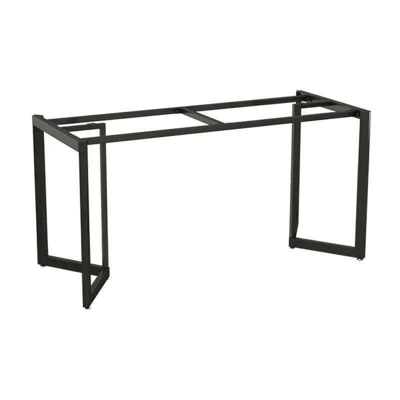 T word simple rock slab table leg bracket, tripod coffee table legs metal dining table