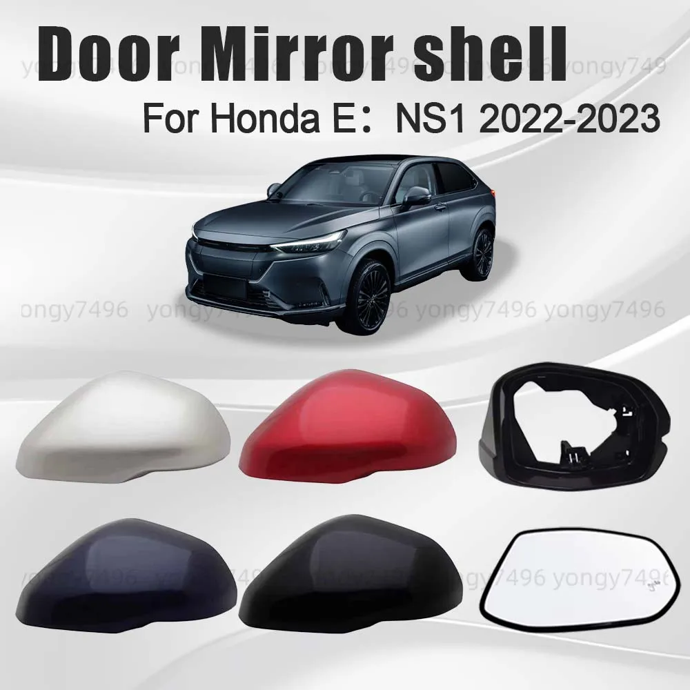 

Cars Accessories Elegant Rhythm Gold Blue Door Mirror Shell For Honda E:NS1 2022 2023 Picture Frame Lens Lower Cover No Camera
