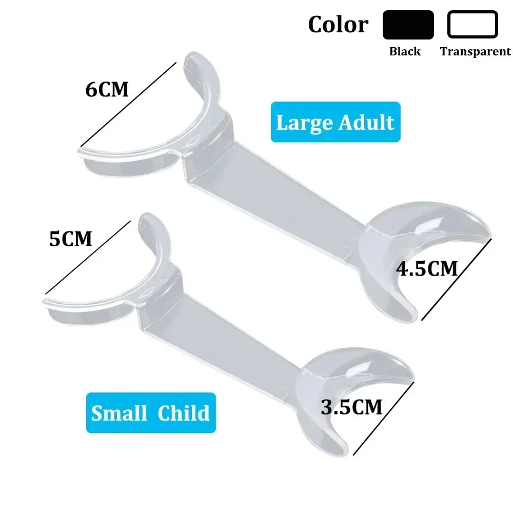 Dental Double Head Retractor Upper Lower Lip Retractor Lip Intraoral Cheek for Adults/children Mouths Opener Dentist Tool