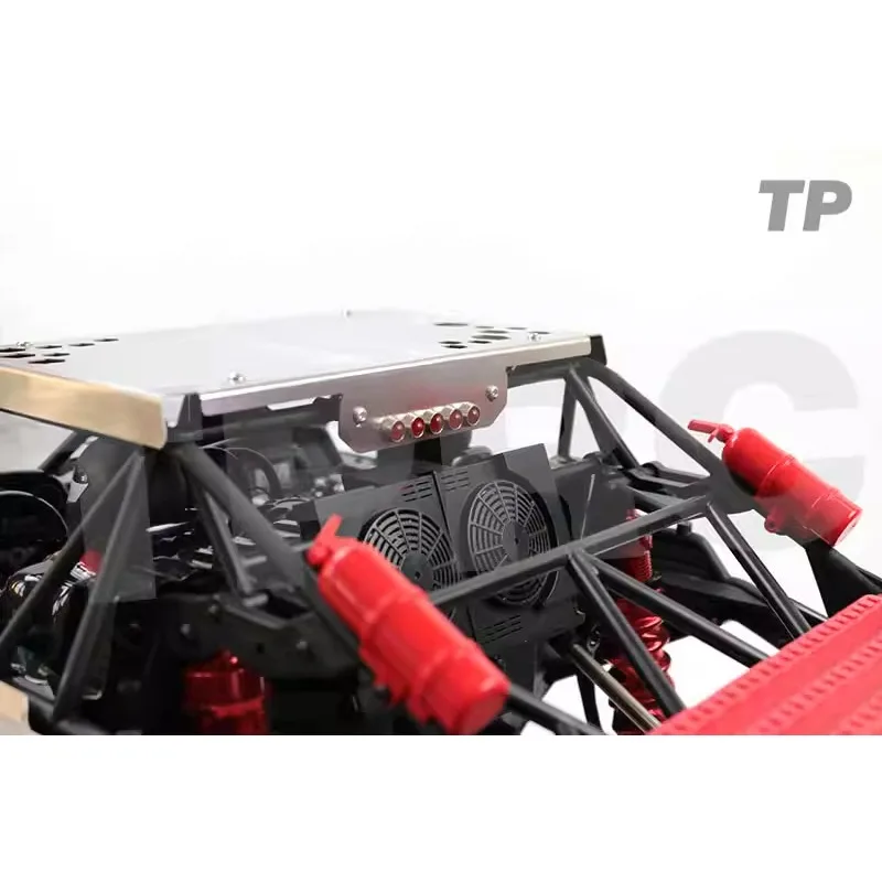 RC 자동차 금속 자동차 쉘 바디 갑옷 KM 1/6 솔리드 리어 액슬 짧은 코스 트럭 업그레이드 수리 액세서리에 대한 충돌 방지