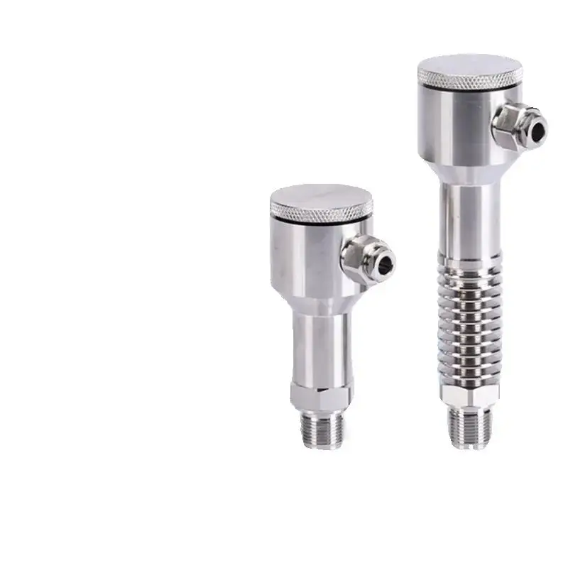 All stainless steel explosion-proof pressure transmitter, marine flat membrane compact pressure sensor 4-20mA, high temperature