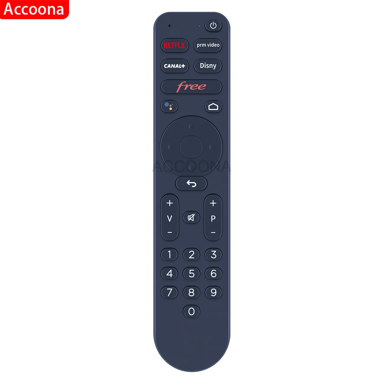 Voice remote control for Freebox Pop TV box