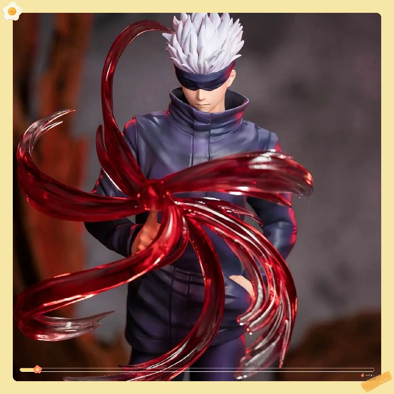 

Anime Jujutsu Kaisen Satoru Gojo Reverse Technique Limited Edition GK Handheld Trendy Model Statue Ornament AZ