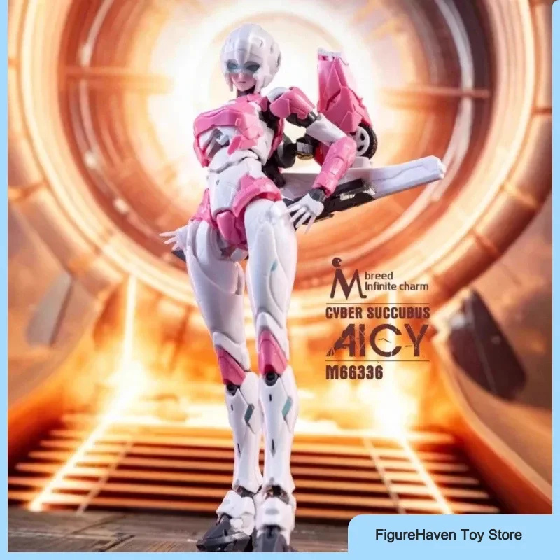 Meili Infinity M66336 17 centimetri Arcee Trasformatore Modello di Montaggio Kit Bambola Desktop Ornamento Robot Giocattoli Regali A Sorpresa Action Figures