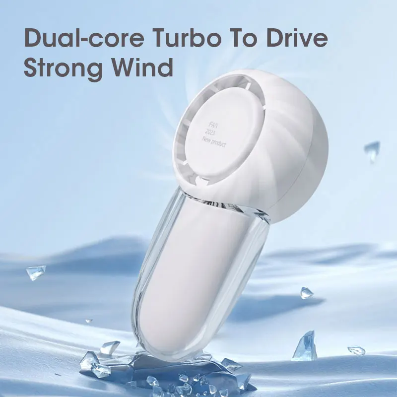 مروحة جيب صامتة محمولة ، شحن USB ، تبريد ، إبداعي ، لطيف ، 3 سرعات ، سفر ، طالب ، صغير ، جديد ، صيفي
