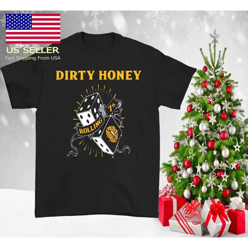 NEW Dirty Honey rock band T-shirt black unisex All sizes S to 5Xl