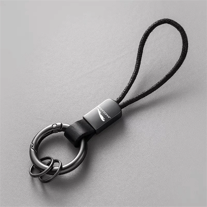 Car Logo Keychain Key Ring Pendant Auto Accessories for Jaguar XFL XEL E-PACE F-PACE F-TYPE XJ I-PACE X-X16 XE XK C-X75X-TYPE view 4