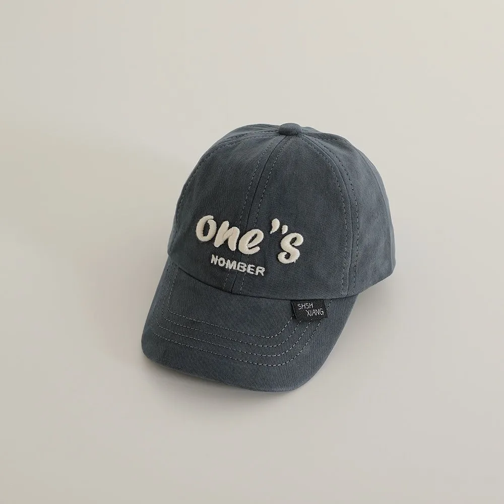

Casual Breathable Baby Baseball Cap Windproof Adjustable Embroidery Caps Sun Hat