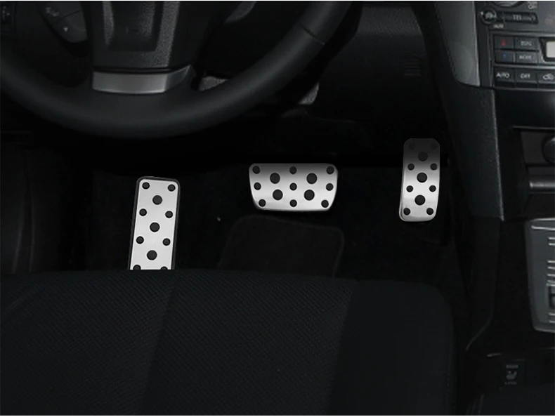 Für Subaru XV Forester Outback Impreza Legacy 2006 ~ 2018 Auto Fuß Pedale Gaspedal Bremse Kupplung Pedale Nicht-Slip matte Zubehör – Detail 9