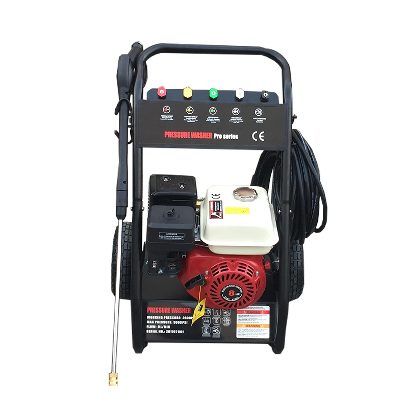 LORDMATE New 7HP CE EURO5 Approved 3000psi Cold Water Petrol High Pressure Washer High Pressure Cleaner Metal Gutter Roof Car