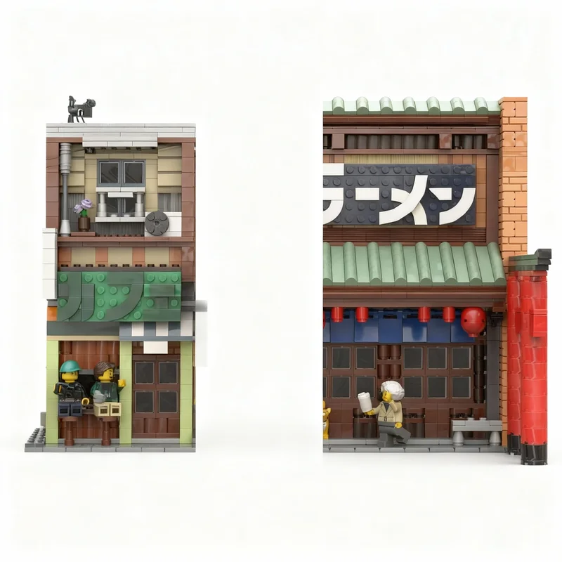 1110pcs MOC WARM CORNERS JAPAN - Kids Education In Japan recensie en prijs