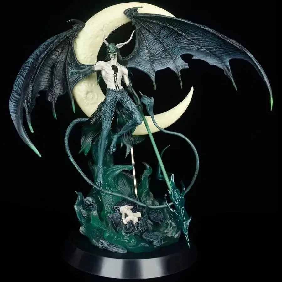 Série Morte Super Enorme Black Pearl Figuras Anime, Ulquiorra Xifaxiaowu, Pode Emitar Luz, Ornamentos Modelo Colecionáveis, Presente Brinquedos, 40cm