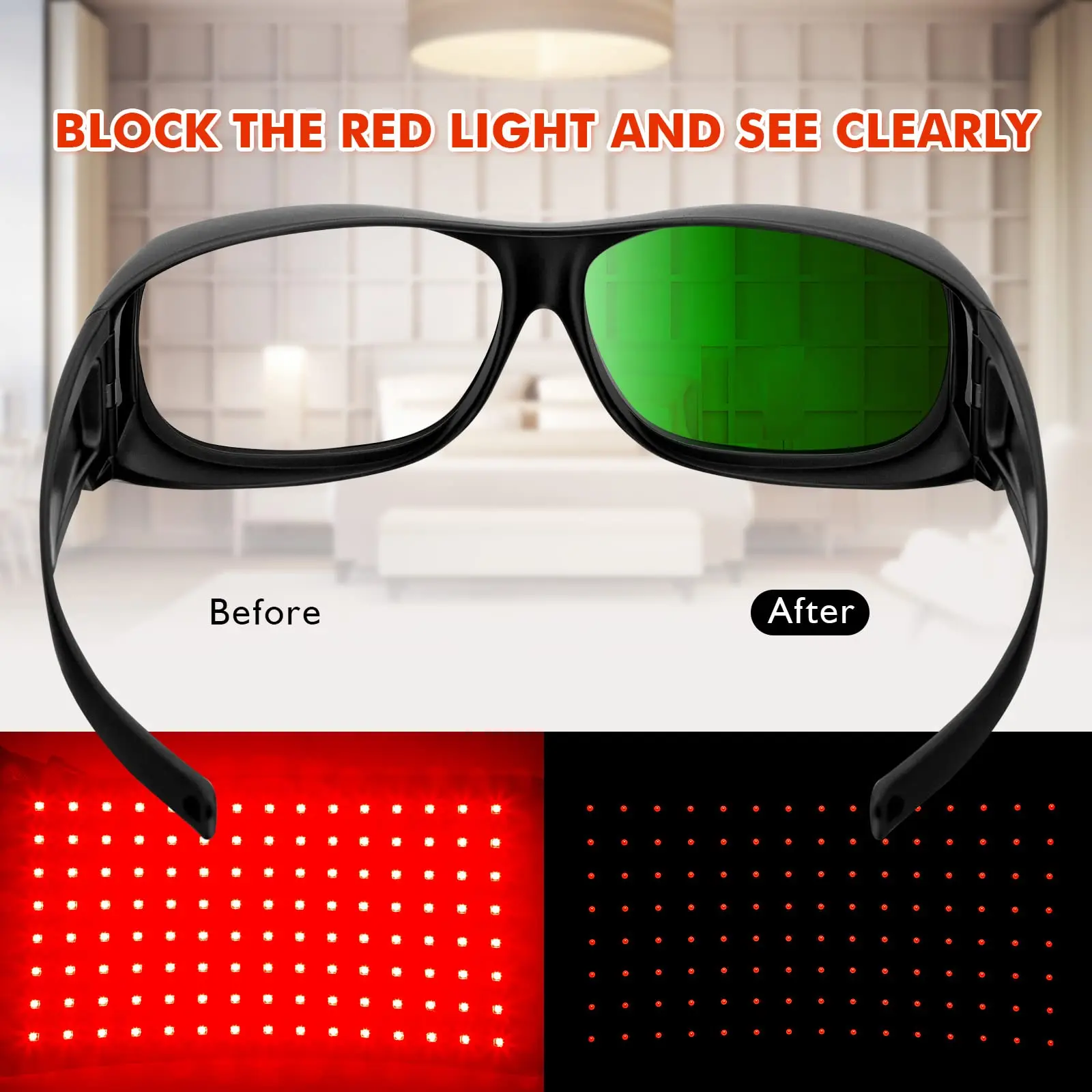 Safety Protective Laser Goggles Eye Protection Laser Glasses Ipl Hair Removal Radiation UV IPI IR FPV Lazer Welding CO2 Infrared