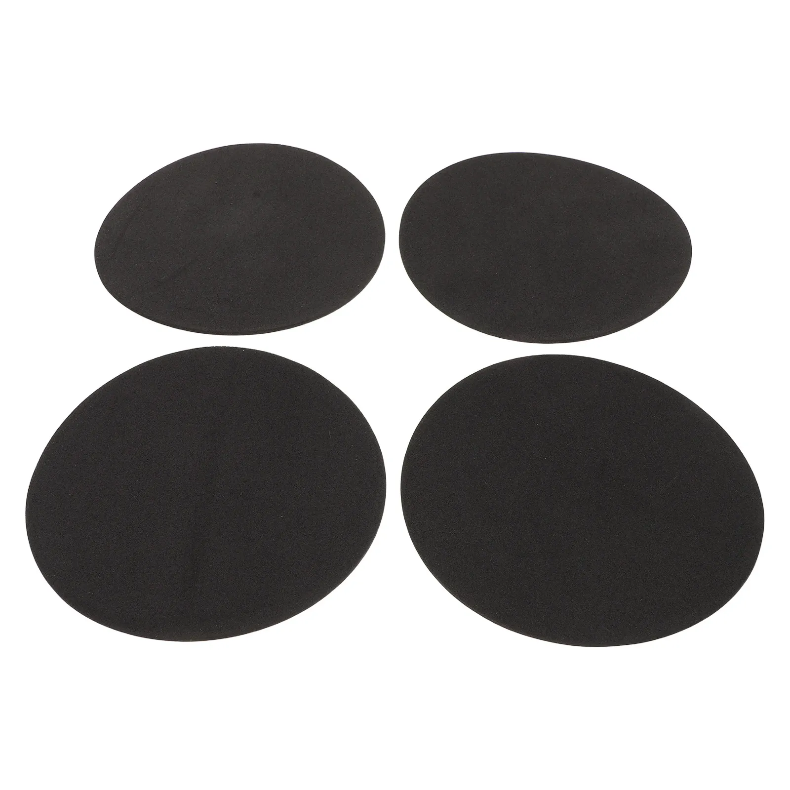 4Pcs Lamp Base Non Slip Pads 5.5 Inch Round Soft Adhesive Mats for Protecting Hardwood Floors Tables Anti Scratch Desk Lamp