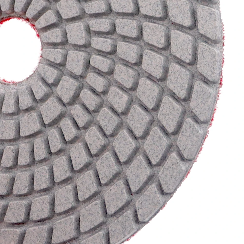 Imagem -03 - Almofadas de Polimento de Diamante Molhado Almofada de Polimento Afiada para Granito Pedra de Mármore Discos de Moagem de Piso de Concreto 10 Pcs Conjunto Pol 100 mm