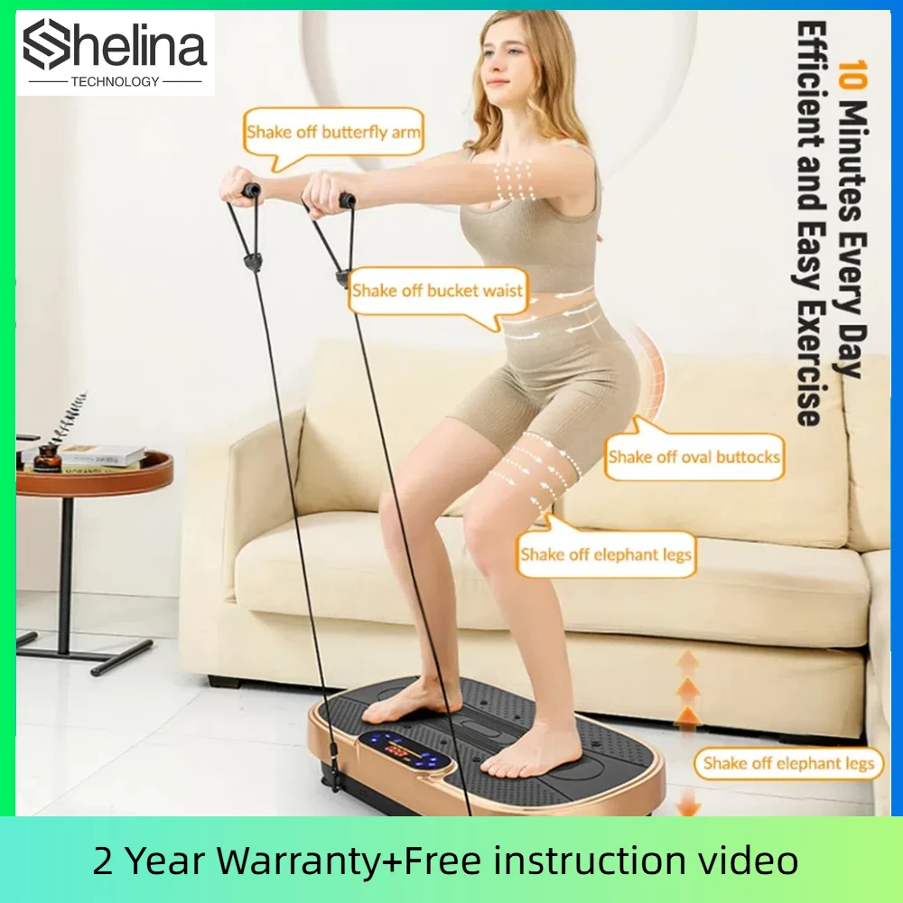 Home Use Fitness Equipment Powerful Mini Waver Vibrating Plate Machine