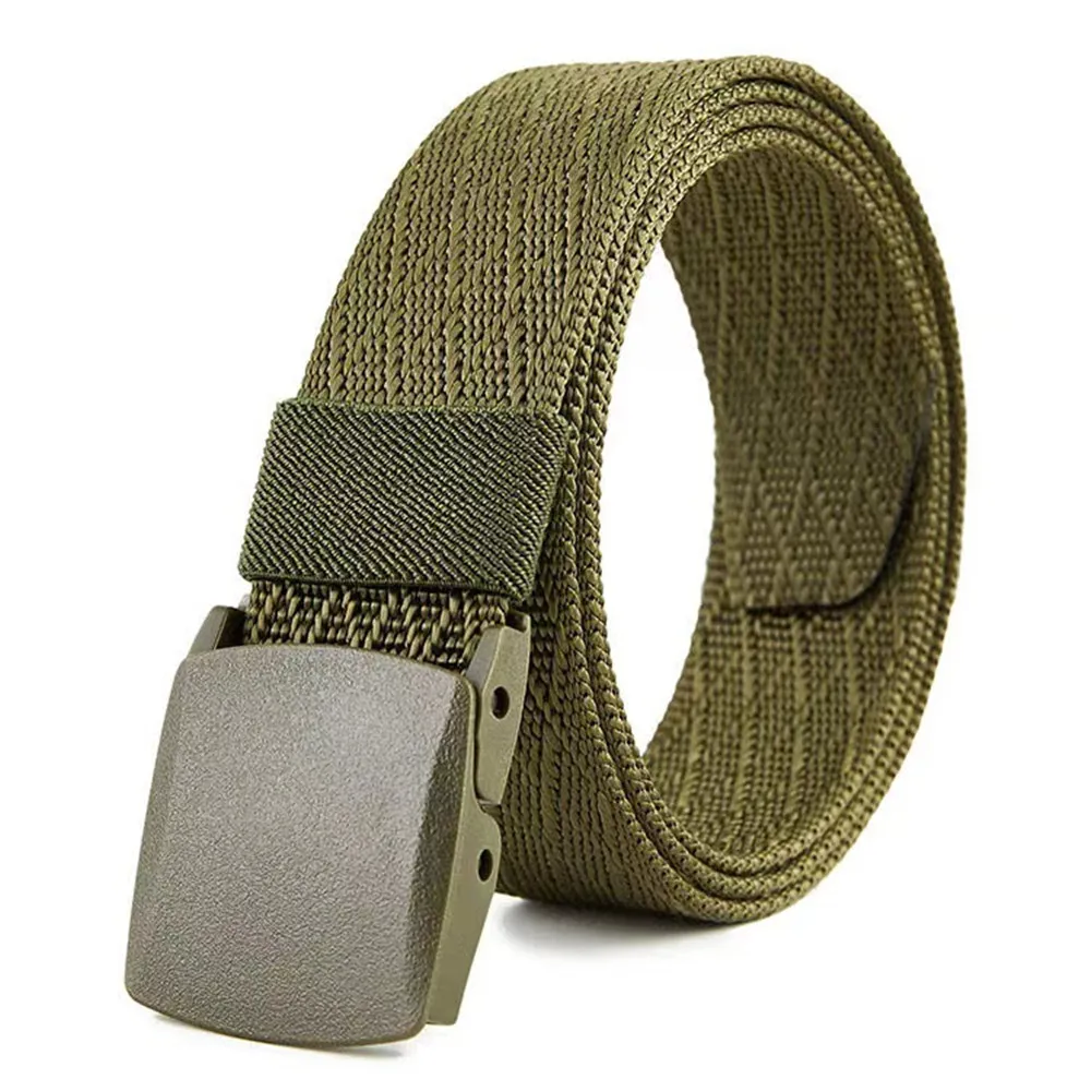 Automatischer Schnallen-Nylon-Gürtel für Herren, taktischer Militär-Canvas-Gürtel, Outdoor-Gürtel, Reise-Jeans-Gürtel für Damen – Detail 2