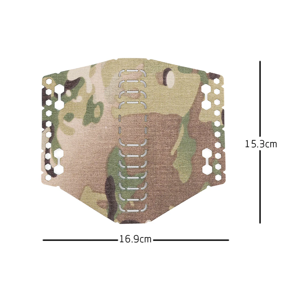 واقي يد تكتيكي مع غطاء حماية مضاد للخدش وواقي يد للسكك الحديدية ملفوف بجلد مزخرف