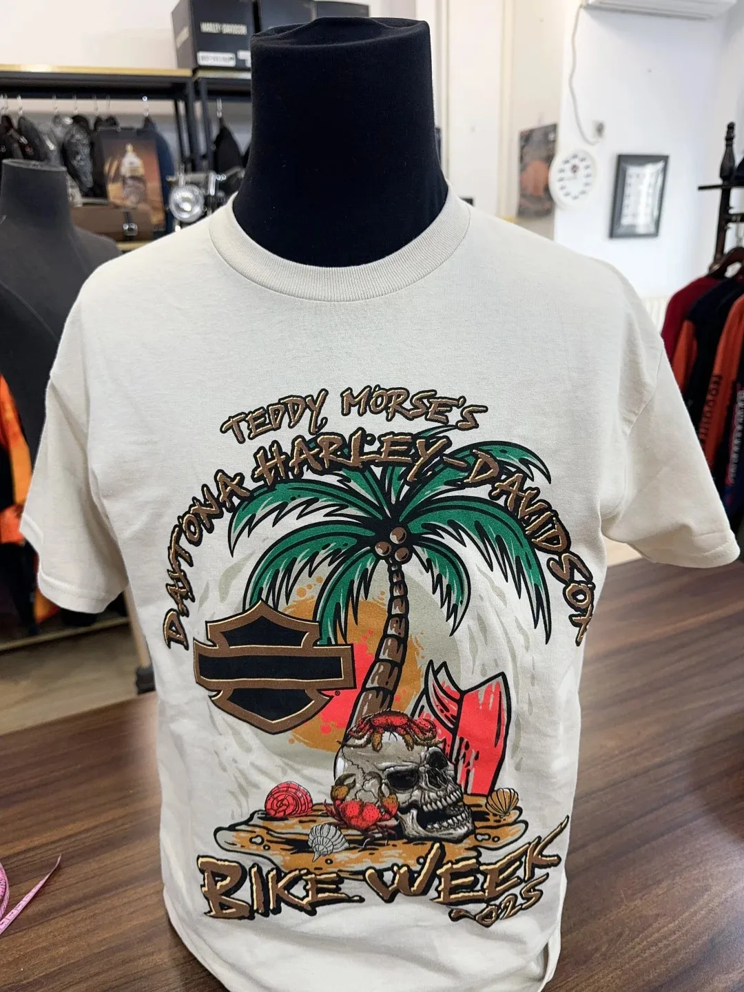 2025 ハーレーズ パンアメリカ メンズ カジュアル Tシャツ、ダビッドソン プリント半袖 Tシャツ S-4XL トレンディな高品質ストリート Tシャツ