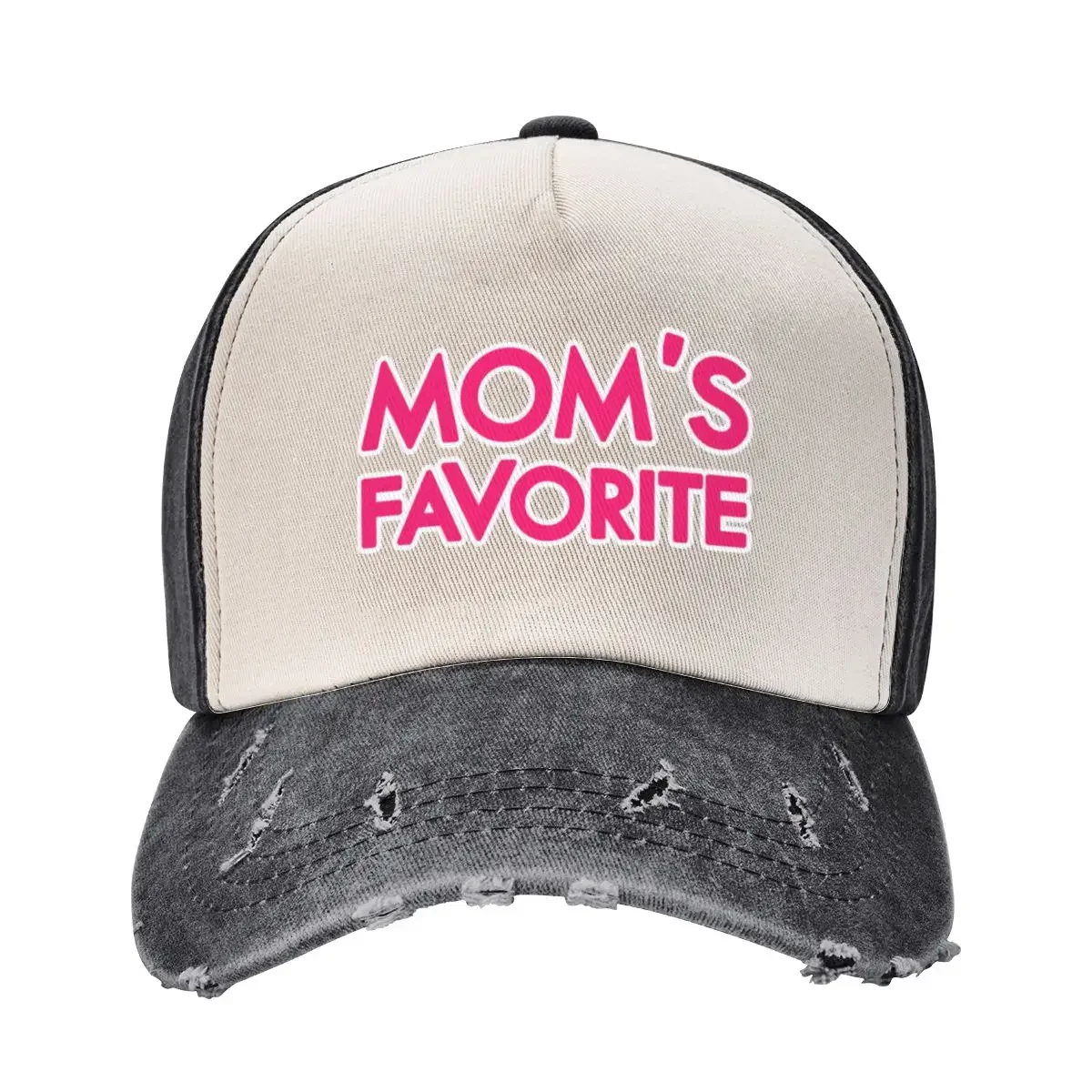 

Mom's favorite Baseball Cap hard hat Designer Hat birthday custom Hat Men's Caps Women's