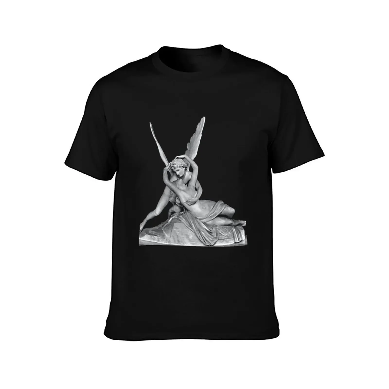 Eros And Psyche- Canova T-Shirt anime stuff valentines clothes shirts men graphic