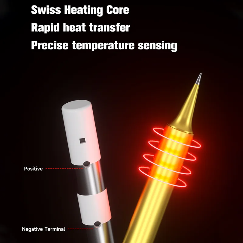 Паяльные жала MECHANIC 0T-TS/SK/TI, нагревательные сердечники, подходят для мобильных телефонов, сварочные точки для печатных плат, сварочные инструменты
