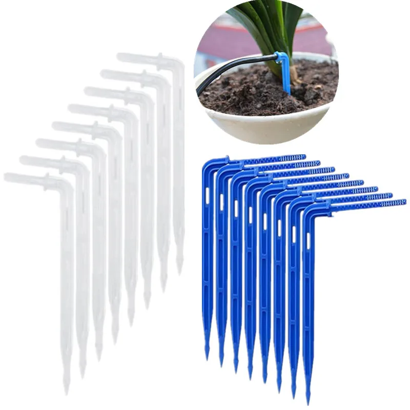 Hose Bend Arrow Dripper Garden Irrigation Potted Flowers Water Dropper Drip Gardening Irrigation System Micro Flow Dripper
