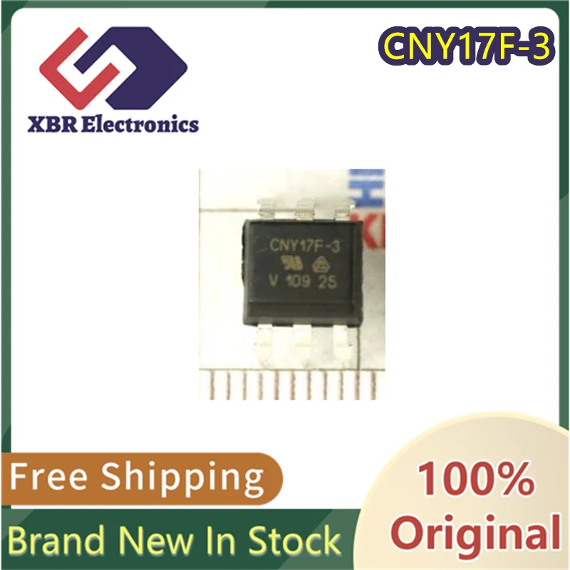 

(10/50 pieces) CNY17F-3 CNY17F CNY17 SOP-6 Optocoupler Component Isolator New Genuine Original Spot Free Shipping