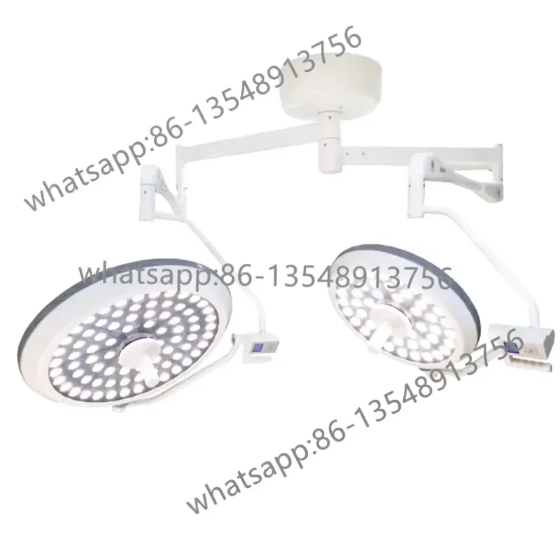 

Hospital Medical Operation Theatre Room Double Dome Vary Shadowless Surgery Led Ot Ceiling Surgical Operating LED Light