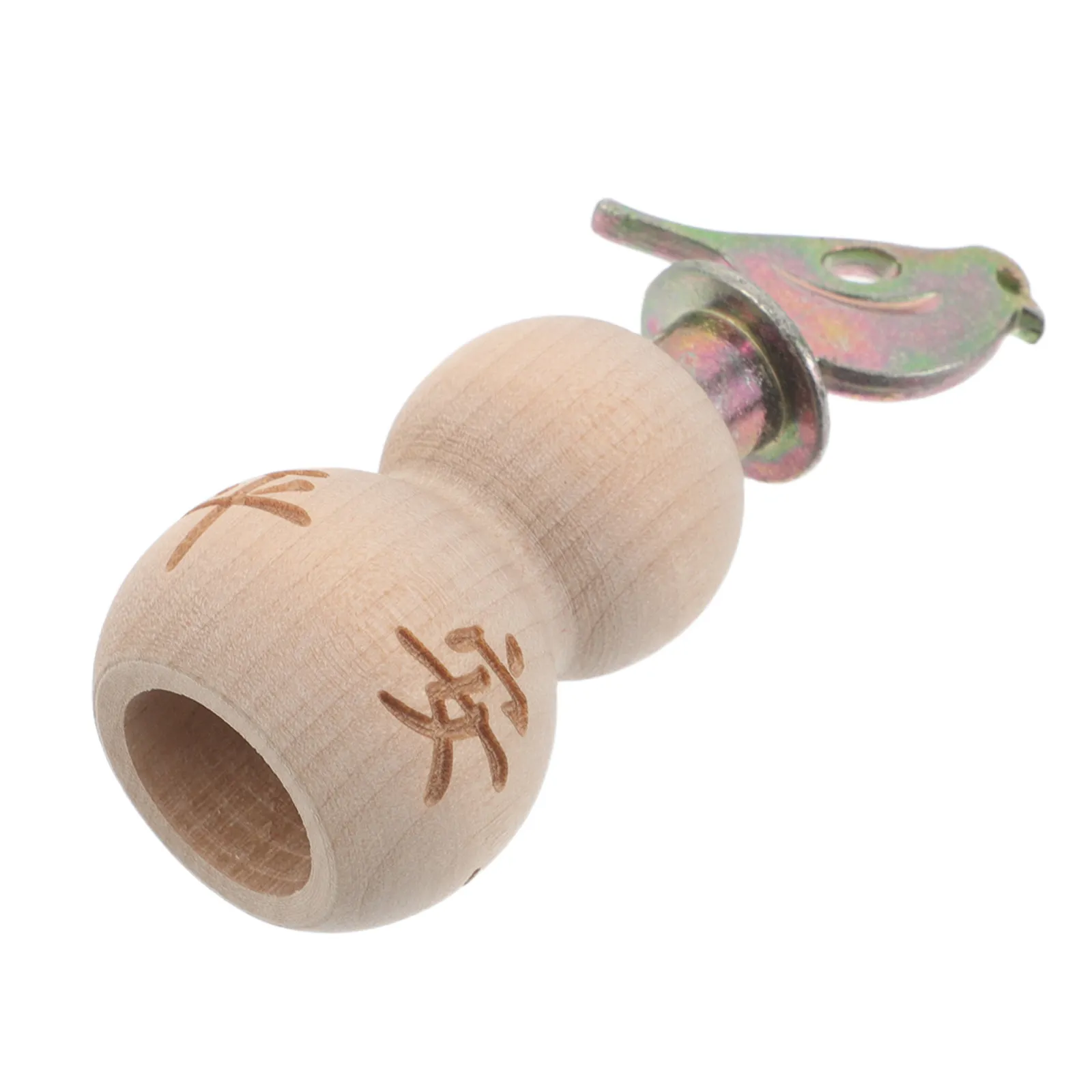 Hand-Twist Wooden Bird Whistle Gourd Design Realistic Bird Call Whistle for Kids Education Outdoor Fun Kids Favors for Party view 4