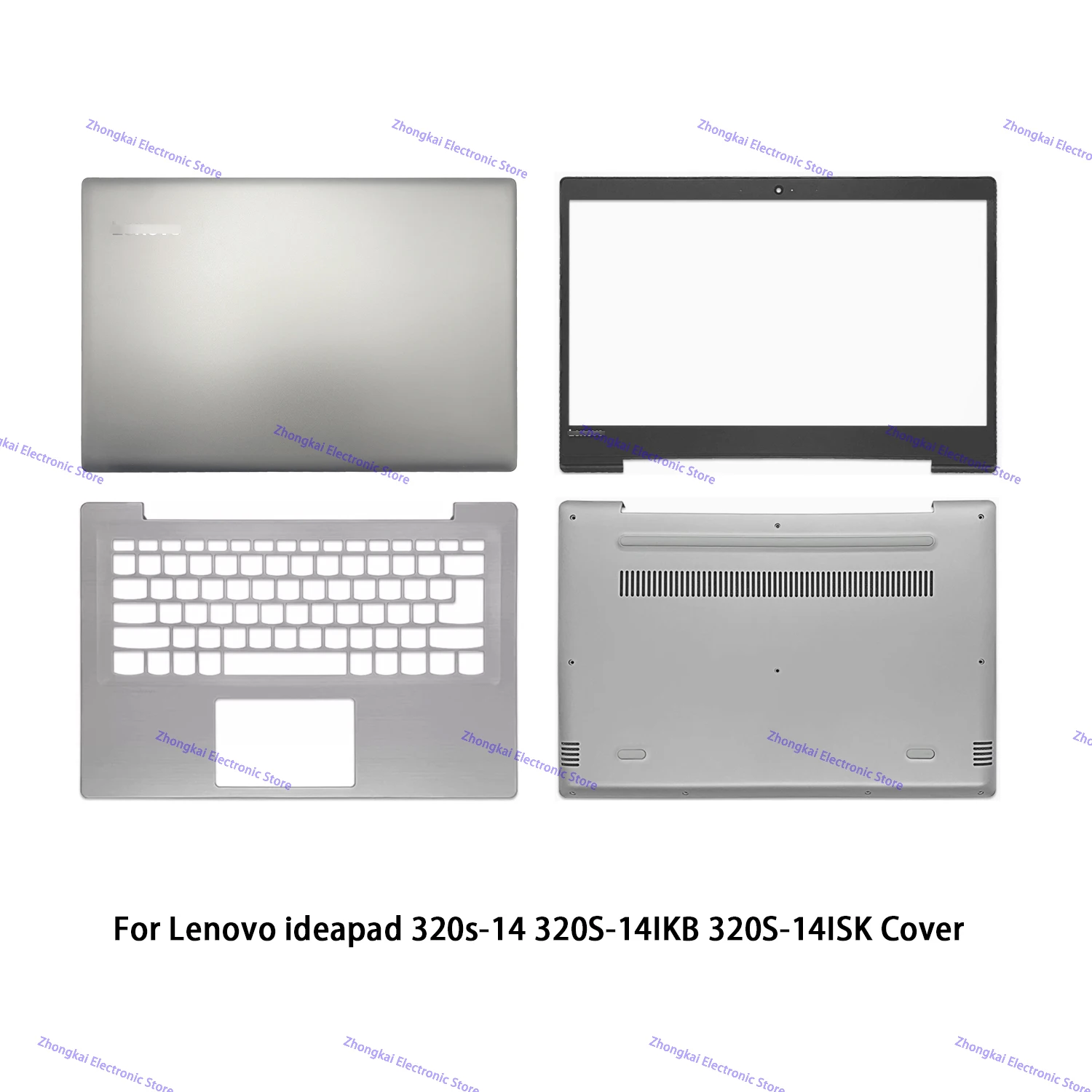 Original For lenovo Ideapad 320S-14 320S-14IKB 320S-14ISK 520S-14 Back Case Cover/Bezel/Palmrest/Bottom Base Cover AP1YP00041