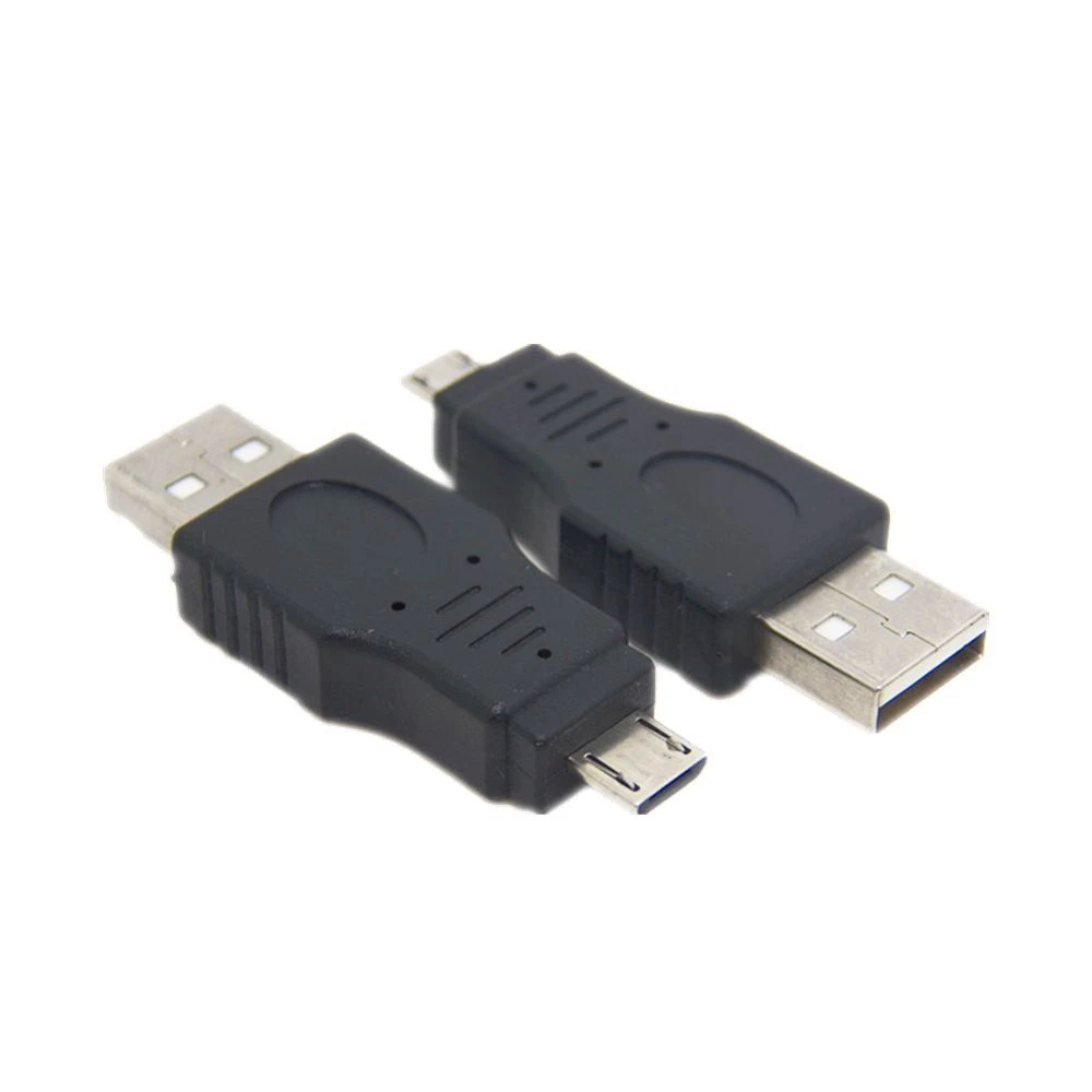 Newest USB to Micro 5p USB Adapter Converter USB 2.0 A Plug to Micro B Data and Charging Cable Adapter for Samsung for HTC